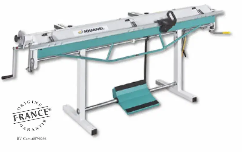 Plieuse de chantier ou d’atelier Manuelle PCX — visuel produit